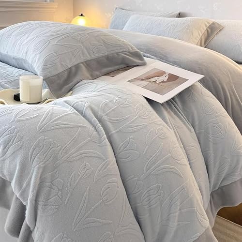 Hynyjxjy C,1.8m, Weiche Perkal Bettwäsche 4-Teiliges Bettdecken Set Queen Size Exquisite Verarbeitung Für Winterliche Schlichtes Modernes Bettwäsche Set Für Mädchen, Teenager, Männer Und Frauen Hynyjxjy C,1.8m, Weiche Perkal Bettwäsche 4-Teiliges Bettdecken Set Queen Size Exquisite Verarbeitung Für Winterliche Schlichtes Modernes Bettwäsche Set Für Mädchen, Teenager, Männer Und Frauen von Hynyjxjy