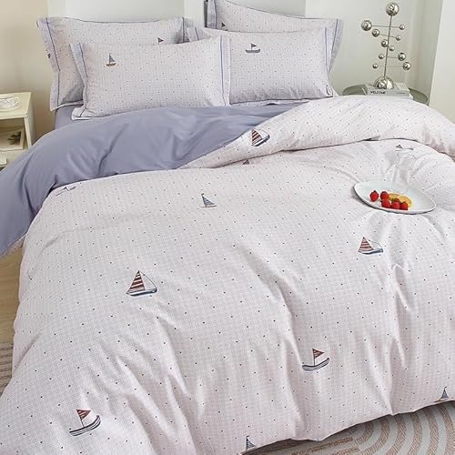 Hynyjxjy Grau,2m, 4 Teiliges Bettwäscheset Bettwäscheset Aus Reiner Baumwolle Für Alle Jahreszeiten Queensize Bettwäschesets Mit Bettbezug, Bettlaken, Kissenbezügen Und Kissenbezügen Hynyjxjy Grau,2m, 4 Teiliges Bettwäscheset Bettwäscheset Aus Reiner Baumwolle Für Alle Jahreszeiten Queensize Bettwäschesets Mit Bettbezug, Bettlaken, Kissenbezügen Und Kissenbezügen von Hynyjxjy