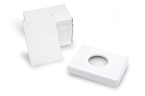 1 x weißer Hygienebeutelspender mit 6 x 30 Stück PE-Hygienebags | zur praktischen und hygienischen Entsorgung von Damen-Hygieneartikeln von Hypafol