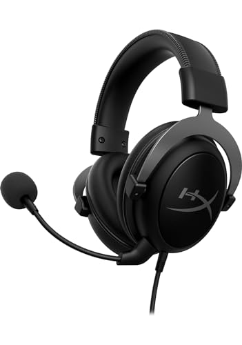 HyperX Cloud II –Gaming Headset für PC, PS5 / PS4. Inklusive virtuellem 7.1 Surround Sound und USB-Audiosteuerungsbox von HyperX