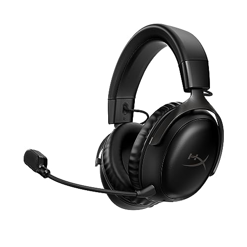 HyperX Cloud III Wireless – Gaming Headset for PC, PS5, PS4, up to 120-hour Battery, 2.4GHz Wireless, 53mm Angled Drivers, Memory Foam, Durable Frame, 10mm Microphone, Black. HyperX Cloud III Wireless – Gaming Headset for PC, PS5, PS4, up to 120-hour Battery, 2.4GHz Wireless, 53mm Angled Drivers, Memory Foam, Durable Frame, 10mm Microphone, Black. von HyperX