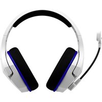 HyperX Cloud Stinger Core Gaming Over Ear Headset Funk Stereo Weiß, Blau Lautstärkeregelung, Mikro von HyperX