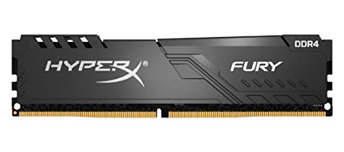 HyperX FURY Black HX426C16FB4K4/64 Arbeitsspeicher 64GB Kit*(4x16GB) 2666MHz DDR4 CL16 DIMM von HyperX