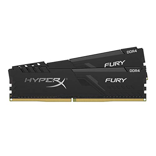 HyperX FURY Black HX432C16FB3K2/32 Arbeitsspeicher 32GB Kit*(2x16GB) 3200MHz DDR4 CL16 DIMM von HyperX