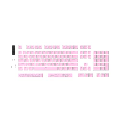 HyperX Pudding Keycaps 2 - Full Key Set - PBT - 112 Tasten - Pink von HyperX