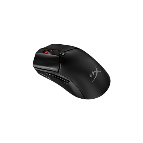 HyperX Pulsefire Haste 2 Mini - Kabellose Gaming-Maus für PC, kompakt, leicht, Bluetooth, 2,4 GHz, Schwarz von HyperX
