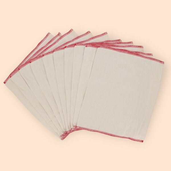 Hypf Prefolds 100% Baumwolle - 10er Set von Hypf