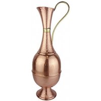 Antike Kupfer Amphore, Große Amphore Vase Elpec England, Handgemachte Hand Gehämmerte von HypnoticGifts