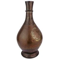 Antike Kupfer Vase, 19. Jahrhundert 1800Er Jahre Handgemachte Große Vase von HypnoticGifts