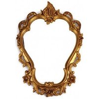 Antiker Wandspiegel, Viktorianisch Gold Holzspiegel, Holz Wandspiegel von HypnoticGifts