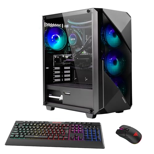 Hyrican Gaming-PC Ryzen 5 5500 Wasserkühlung 32GB 2TB SSD RTX 4060 Windows 11 (Striker 7327) von Hyrican