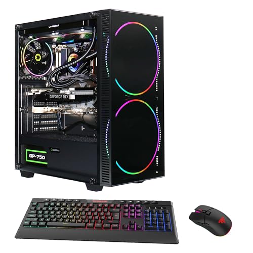 Hyrican Gaming-PC Ryzen 7 5700X Wasserkühlung 32GB RAM 2TB SSD RTX 4060 Windows 11 (Black Hole 7325) von Hyrican