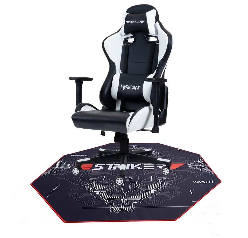 Hyrican Gaming-Stuhl Striker COMBO Gaming-Stuhl "Tank" schwarz/weiß,Kunstleder,3D-Armlehnen, 3D-Armlehnen Hyrican Gaming-Stuhl Striker COMBO Gaming-Stuhl "Tank" schwarz/weiß,Kunstleder,3D-Armlehnen, 3D-Armlehnen von Hyrican