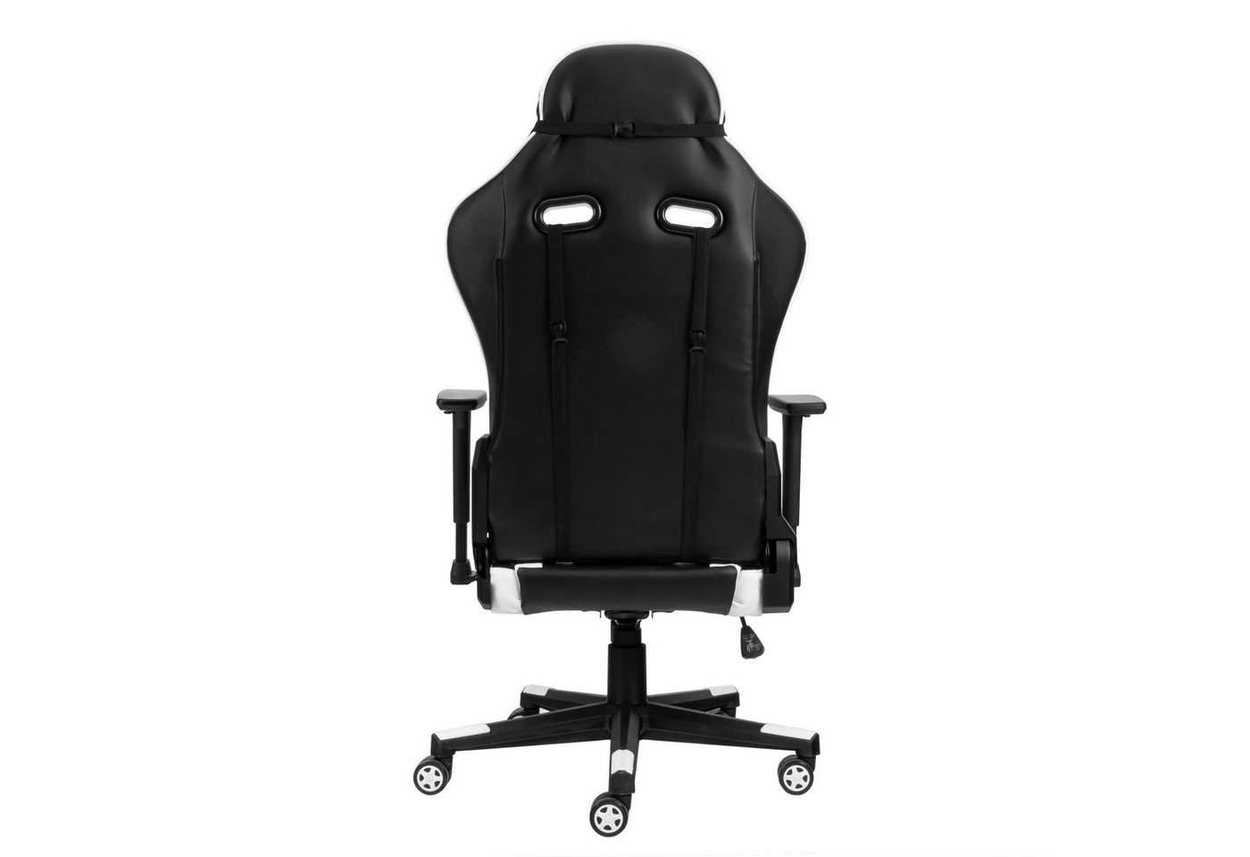 Hyrican Gaming-Stuhl Striker Tank" schwarz/weiß, Kunstleder, ergonomischer Gamingstuhl, Bürostuhl, Schreibtischstuhl, geeignet für Erwachsene" von Hyrican