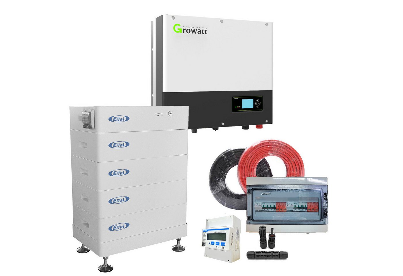 Hyrican Solaranlage 10 KWp Zubehör-Set ohne Solarmodule, Blitzschutz- & Überspannungsschutz, ohne Montagekit und Module Hyrican Solaranlage 10 KWp Zubehör-Set ohne Solarmodule, Blitzschutz- & Überspannungsschutz, ohne Montagekit und Module von Hyrican