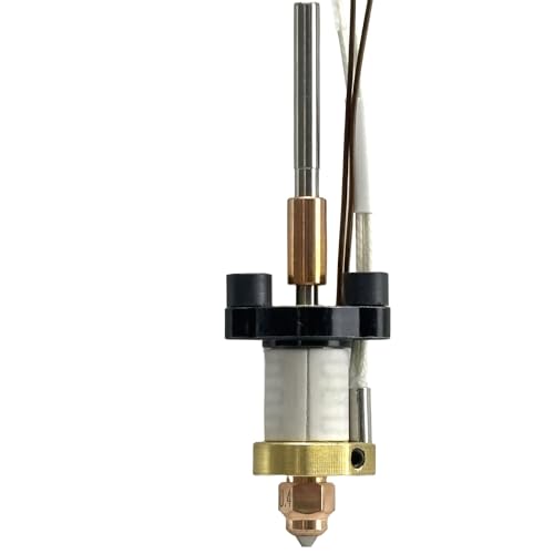 HysiPrui 3D Drucker K1C Hotend zusammengebauter keramischer Hot End Kit-Hochtemperaturbeständigkeit zu 300°C Hotend/Druckkopf Ersatz mit einteiliger Kupferlegierungsdüse, für K1C HysiPrui 3D Drucker K1C Hotend zusammengebauter keramischer Hot End Kit-Hochtemperaturbeständigkeit zu 300°C Hotend/Druckkopf Ersatz mit einteiliger Kupferlegierungsdüse, für K1C von HysiPrui