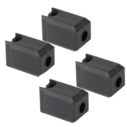 HysiPrui 4pcs Hotend Heizblock Silikon Socken von 3D Druckerteile Zubehör, Hochtemperatur Extruder Heizblock Silikon Abdeckung kompatibel mit 3D-Drucker Bambu Lab X1, P1P, P1S von HysiPrui