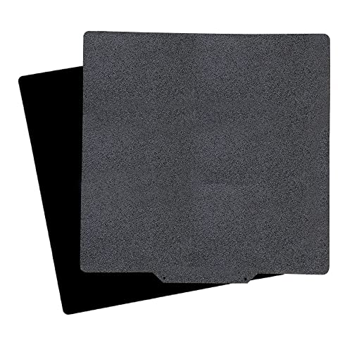 HysiPrui Pei Kit für Geeetech A20 A20M A20T Tronxy xy2 Mizar S/M 260x260 mm doppelseitige flexible selbstklebende Bauplatte Schwarze Farbe 3D-Druckermatte von HysiPrui