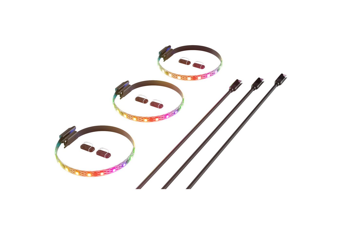 Hyte LED-Leuchtmittel HYTE LS10 qRGB LED Strip 3er-Pack, LED-Streifen Hyte LED-Leuchtmittel HYTE LS10 qRGB LED Strip 3er-Pack, LED-Streifen von Hyte