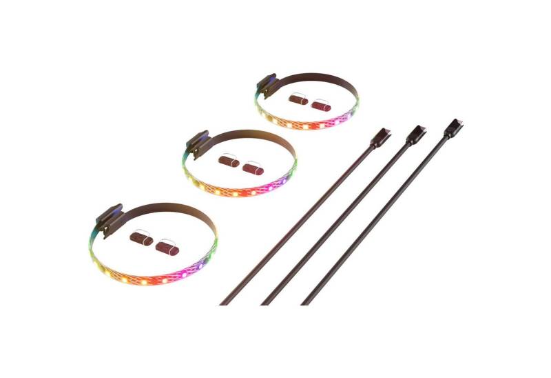 Hyte LED-Leuchtmittel HYTE LS10 qRGB LED Strip 3er-Pack, LED-Streifen von Hyte