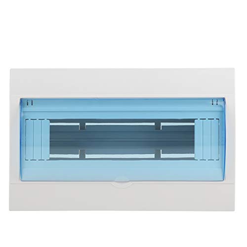Hyuduo 1 Stück Kunststoff-Verteiler-Schutzbox, transparente Abdeckung für 9-12-Wege-Leistungsschalter, Innenbereich Hyuduo 1 Stück Kunststoff-Verteiler-Schutzbox, transparente Abdeckung für 9-12-Wege-Leistungsschalter, Innenbereich von Hyuduo
