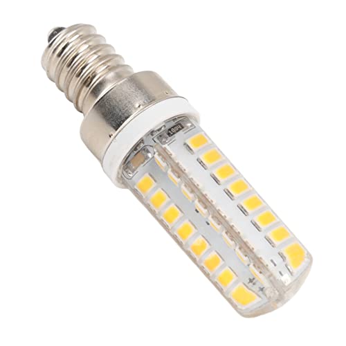 2 Stück E14 LED-Maisbirne 5 W 230 V Warme Beleuchtung 64 LEDs E14-Fassung Glühbirnenersatz für Hausbar, Energiesparende LED-Maisbirnen Kandelaber-Glühlampen für Schlafzimmer Küche von Hyuduo