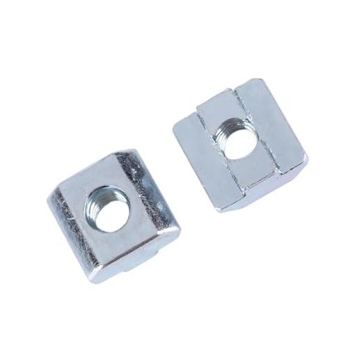 20 stücke T Nut Mutter Nutensteine, Verzinktem Kohlenstoffstahl Schiebe T-slot Hammerkopf Mutter M4 M5 M6 M8 Verschluss Extrusion Slot Gewinde Fit In T-slots In Werkzeugmaschinentabellen(M8) von Hyuduo