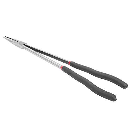 Hyuduo 400 mm extra lange Zange, Spitzzange, Craft Repairing Tool, Werkzeugstahl + Kunststoffzange, mit langem Griff für den Betrieb an schmalen Stellen Hyuduo 400 mm extra lange Zange, Spitzzange, Craft Repairing Tool, Werkzeugstahl + Kunststoffzange, mit langem Griff für den Betrieb an schmalen Stellen von Hyuduo