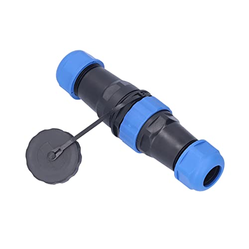 45 A IP68 Wasserdichter Luftfahrt-Kabelstecker und Buchse, 380 V LED-Lichtfluss-Kabelstecker für Kabeldraht SP28 Steckdosen-Konverter (4-polig) von Hyuduo