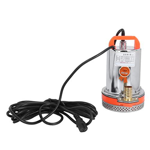 48V Tiefbrunnenpumpe, DC48V 280W Tauchpumpe High Lift Flow Kupfermotor Wasserpumpe für Hausbewässerung, 48V Wasserpumpe für Autowäsche Gartenbewässerung von Hyuduo