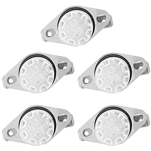 5 Stück KSD301 Thermostat-Temperatur-Thermoschalter, 250V10A Nein, Schalter Temperaturregelung Thermostat-Thermoschalter(95) von Hyuduo