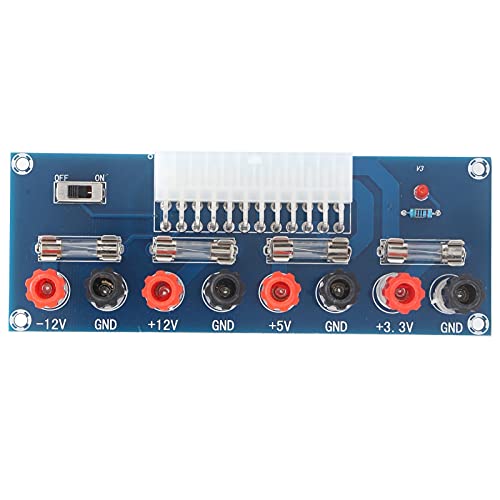 ATX Power Board 24-poliger -Modul-Adapter XH M229, Stabile Struktur, Hervorragende Leistung, 5 A für Überstromschutz von Hyuduo