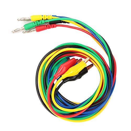 Aligator -Klemm-/Halter -Kabel Test Blei Multifunktionstest, Weiches und Komfortables Gefühl, Langlebiges Material von Hyuduo