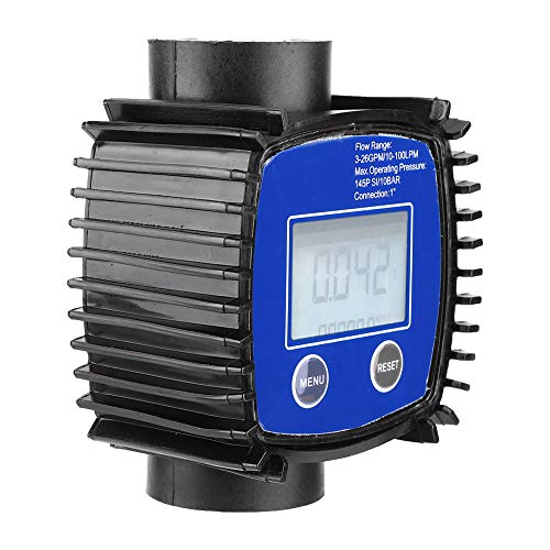 Digitalanzeigemessgerät, Inline-Digitalmessgerät, hochgenauer Wasserdiesel-Durchflussmesser Durchflussmesser 1 Zoll Innengewinde Digitalanzeigemessgerät, Inline-Digitalmessgerät, hochgenauer Wasserdiesel-Durchflussmesser Durchflussmesser 1 Zoll Innengewinde von Hyuduo