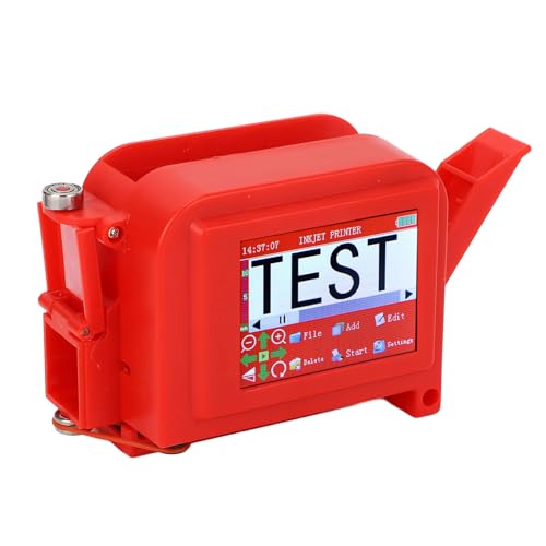 Handheld -Tintenstrahldrucker 12,7 Mm Kompaktcodierungsmaschine Handheld -Codierungsmaschine mit 42 Ml Schwarzer Tintenpatrone für Textnummern Symbole QR Codes Number Bild Symbole Handheld -Tintenstrahldrucker 12,7 Mm Kompaktcodierungsmaschine Handheld -Codierungsmaschine mit 42 Ml Schwarzer Tintenpatrone für Textnummern Symbole QR Codes Number Bild Symbole von Hyuduo
