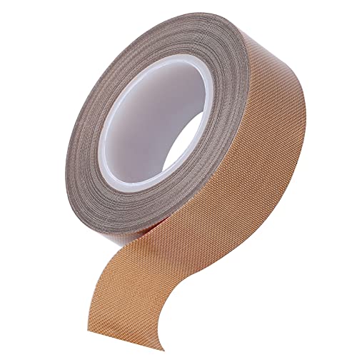 Hitzebeständiges Klebeband, PTFE-Band, Rolle, Rohrwickelband, Hochtemperatur-Klebstoff, Dichtung, Isolierendes Thermowerkzeug für Vakuumiergerät, Verpackungsband (Dicke 0,25 * von Hyuduo