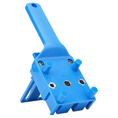 Holzbearbeitung Dübelvorrichtung Dübellochsägewerkzeuge Handvorrichtungen DIY-Ausrüstung Metallhülse Holzbohrung 1 Bohrort1 Schallwand(Blau) Lochsäge von Hyuduo