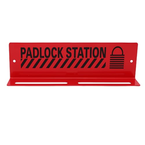 Hyuduo 10 Positionssicherheit Vorhängeschloss Rack Lockout Tagout Organizer mit Stahlplattenwandhalterung für Sichere Lagerverwaltung Hyuduo 10 Positionssicherheit Vorhängeschloss Rack Lockout Tagout Organizer mit Stahlplattenwandhalterung für Sichere Lagerverwaltung von Hyuduo