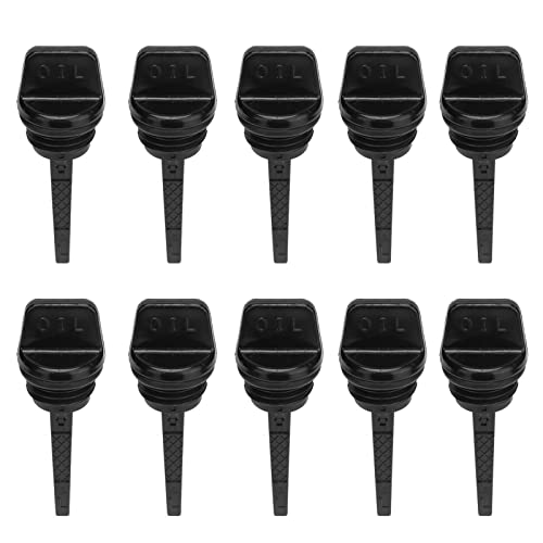 Hyuduo 10pcs Caps, ABS -Öl -Tauchsticks für 154F -Benzinmotorengeneratoren und Erweiterte Griff, den Ölstand Problemlos mit Ergonomischem Design, Schwarz, Ersatzöl Filller -Dipstick. Hyuduo 10pcs Caps, ABS -Öl -Tauchsticks für 154F -Benzinmotorengeneratoren und Erweiterte Griff, den Ölstand Problemlos mit Ergonomischem Design, Schwarz, Ersatzöl Filller -Dipstick. von Hyuduo