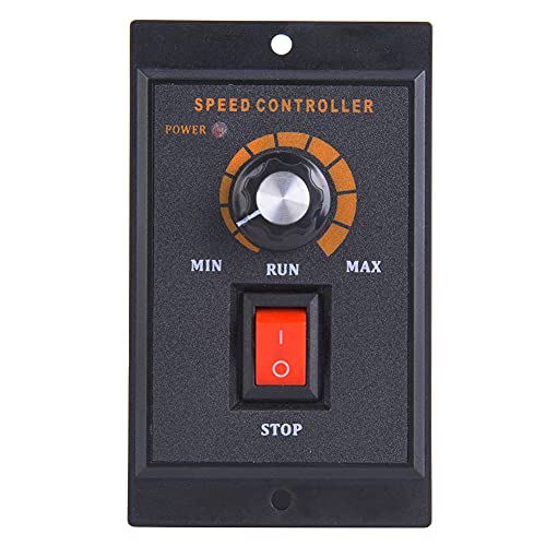 Hyuduo 120W 2,2A DC Motor Regler Permanent Magnet Controller, Breiter der Geschwindigkeitsregulierung für Verpackungen, Druck, Bekleidungsmaschinen (Ausgangsspannung 0-180 VDC) von Hyuduo
