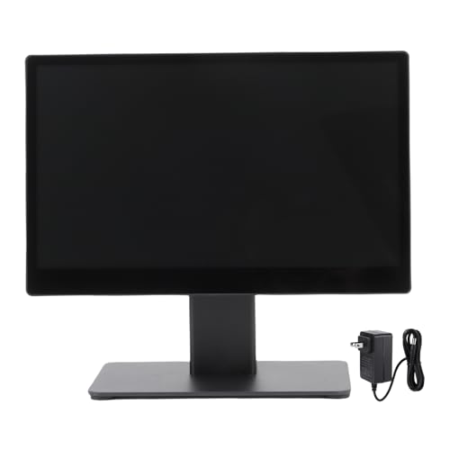 Hyuduo 15,6 Zoll Touchscreen POS -System Gewerbliche Registrierkasse Retail POS -Terminalmaschine mit FHD -Bildschirm Mehrere Häfen für Restaurants Einzelhandelsgeschäfte Cafes Bars (EU-Stecker) von Hyuduo