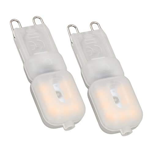 Hyuduo 2 Stück Birnen G9 LED Birnen Überlastschutz Kurzschlussschutz Übertemperaturschutz Professionelle 14LEDs Hohe Helligkeit 270lm Dimmbare Ersatzglühbirnen 3W Hyuduo 2 Stück Birnen G9 LED Birnen Überlastschutz Kurzschlussschutz Übertemperaturschutz Professionelle 14LEDs Hohe Helligkeit 270lm Dimmbare Ersatzglühbirnen 3W von Hyuduo
