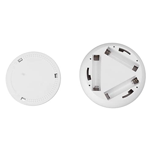 Hyuduo 3,7 V LED-Wandleuchte, LED-Puck-Lichter mit Fernbedienung, Kabellose Nachttisch-LED-Wandleuchte, Zum Aufkleben, warmweiß, für Küchenschrank, Kleiderschrank, Treppen von Hyuduo