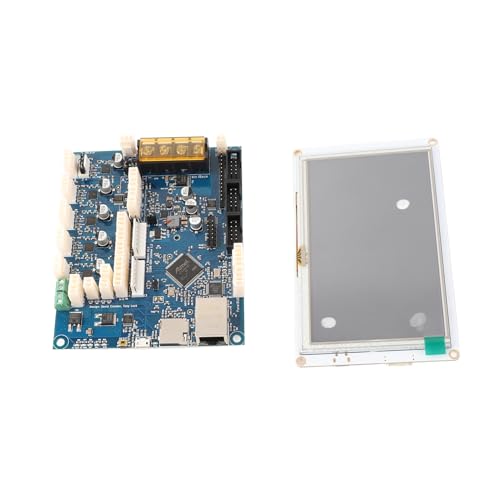 Hyuduo 3D -Drucker -Duett 2 Maestro Motherboard, Elektronikplatine mit Touchscreen, 32 Bit Motherboard Integrierter Panel Color Touchscreen Controller für 3D Druckerteilezubehör, von Hyuduo