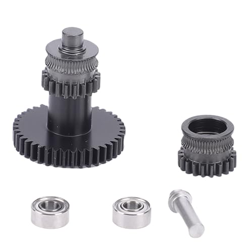 Hyuduo 3D -Drucker -Extruder -Zahnrad -Kit -Ersatz Integriertes Extrusion Head Gear Kit Helical Getriebe -Futtermittel -Kit mit DLC -beschichtetem Härtenstahl für 2 Pro 2 Maximal 2 von Hyuduo