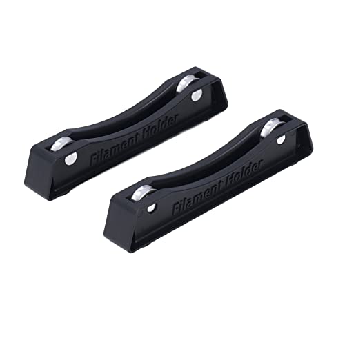 Hyuduo 3D -Filament -Spool Rack Einfache Installation für Konsistente Drucke, Geeignet für PLA ABS TPU Spulen, 2 ABS Halter von Hyuduo