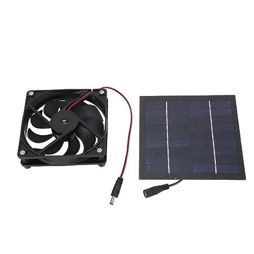 Hyuduo 50W Solarpanel Angetriebenes Lüfterkit Effektives Abkühlen für Pet House Barns Ställe Dachbaums Einkristall Silizium Hyuduo 50W Solarpanel Angetriebenes Lüfterkit Effektives Abkühlen für Pet House Barns Ställe Dachbaums Einkristall Silizium von Hyuduo