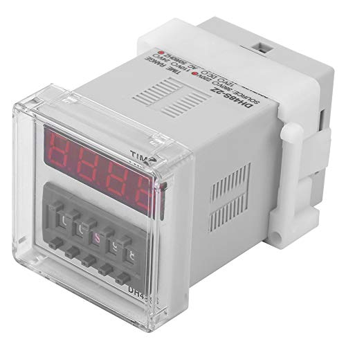 Hyuduo 8 Pin-Zeit-Relais, 2Z 220V Digital Display-Timer-Relais, LED-Display, Einfacher Betrieb, Reines Kupferdrahtmaterial, Stabiles Arbeiten Hyuduo 8 Pin-Zeit-Relais, 2Z 220V Digital Display-Timer-Relais, LED-Display, Einfacher Betrieb, Reines Kupferdrahtmaterial, Stabiles Arbeiten von Hyuduo