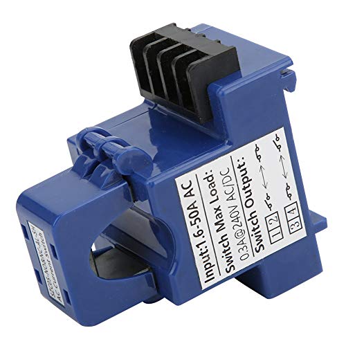 Hyuduo AC1.6-50A Eingang 0,3a bei 240 V AC/DC-Stromwandler mit Einstellbarem Aktionsstrom für Heimautomation und Industriemaschinen von Hyuduo