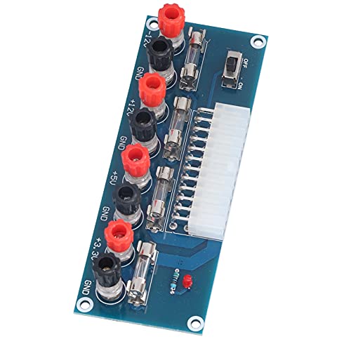 Hyuduo ATX Power Board, 24 Pin Kupfer -Verklemmungs -Laminat -Netzteilmodul mit 4 Ausgangsgruppen 12V 5V 3,3 V, für Computerdesktop -Netzteile von Hyuduo
